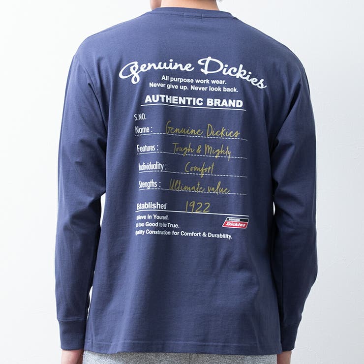 tシャツ メンズ 長袖 GENUINE Dickies ディッキーズ Tシャツ | GENELESS | 詳細画像14 