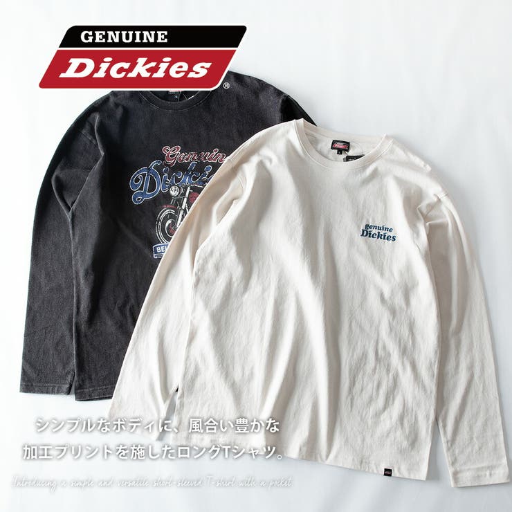 長袖 tシャツ メンズ GENUINE Dickies ディッキーズ Tシャツ | GENELESS | 詳細画像5 
