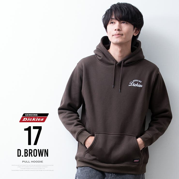 パーカー メンズ 裏起毛 暖かい プルパーカー GENUINE Dickies | GENELESS | 詳細画像8 