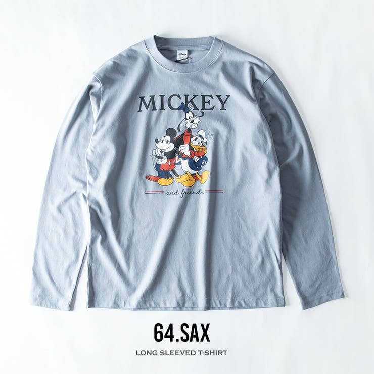 Tシャツ メンズ 長袖 キャラクター ディズニー 長袖tシャツ クルーネック | GENELESS | 詳細画像9 