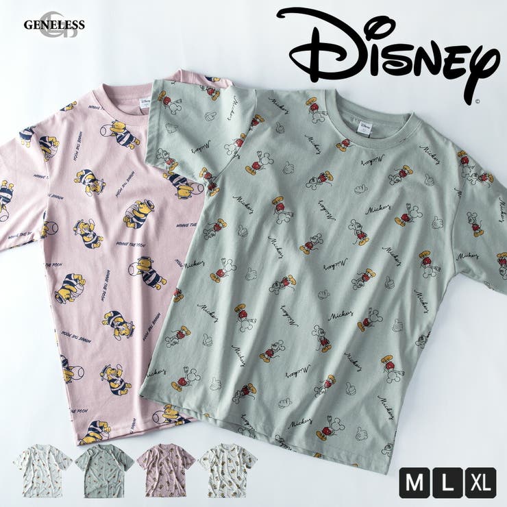 tシャツ メンズ キャラクター 半袖 キャラT ディズニー ミッキー | GENELESS | 詳細画像1 