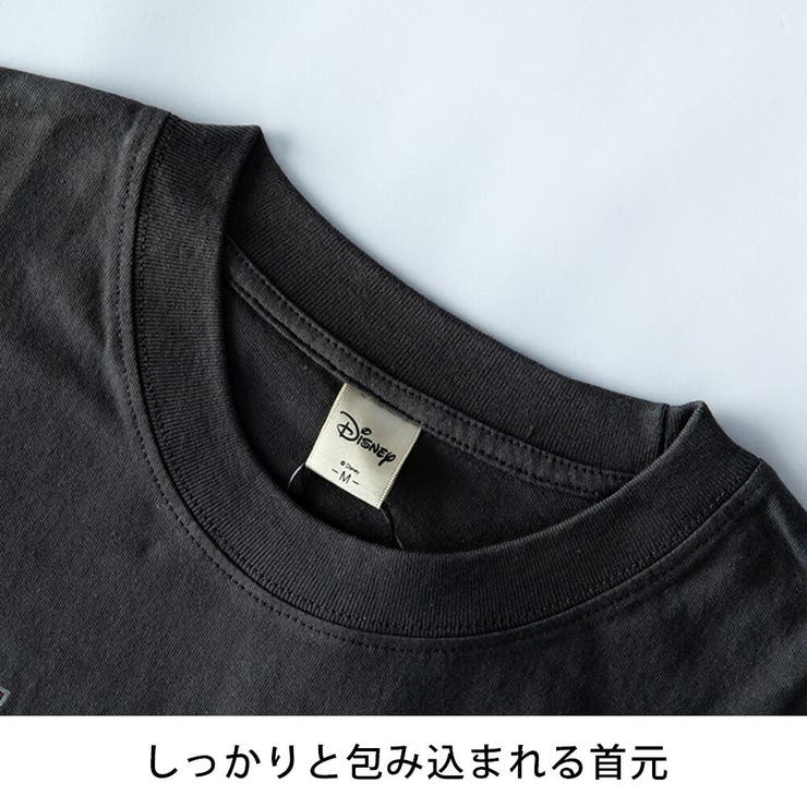 tシャツ メンズ 綿100 大きめ 半袖 ピグメント キャラT ディズニー | GENELESS | 詳細画像11 