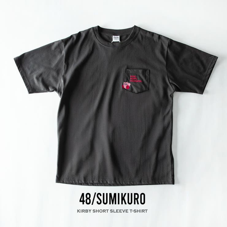 tシャツ メンズ キャラクター 半袖 ポケT キャラT 星のカービィ刺繍 | GENELESS | 詳細画像7 