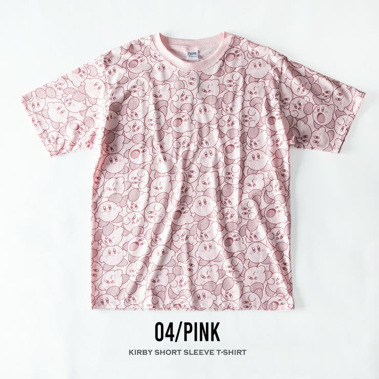 tシャツ メンズ キャラクター 半袖 キャラT 星のカービィ刺繍 半袖tシャツ | GENELESS | 詳細画像5 