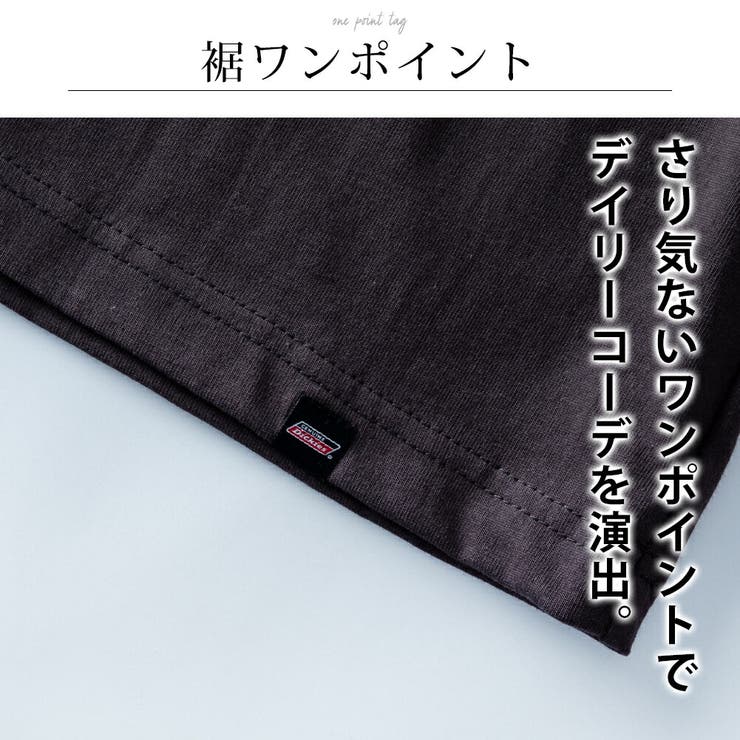 Tシャツ メンズ 半袖 GENUINE Dickies クルーネック ゆったり | GENELESS | 詳細画像7 