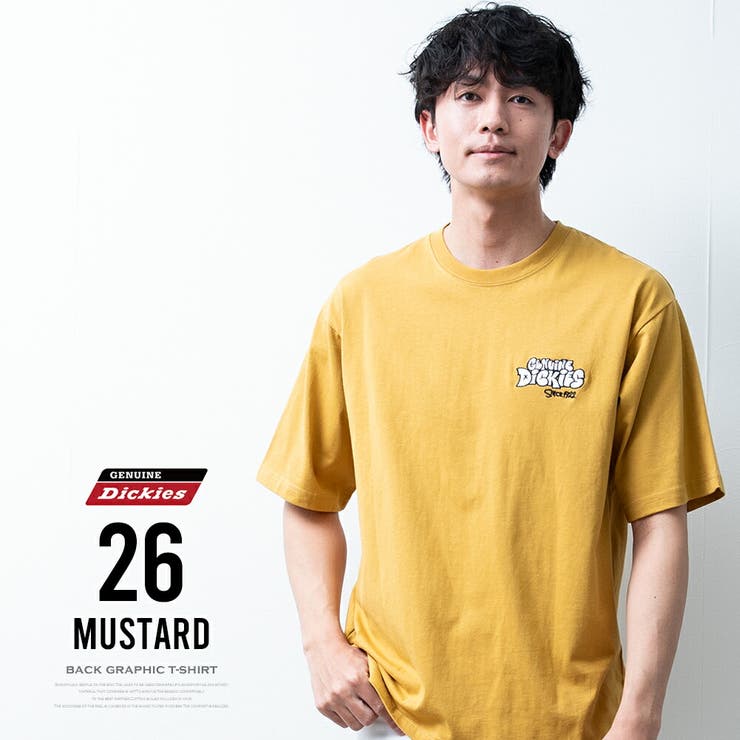 Tシャツ メンズ 半袖 GENUINE Dickies クルーネック ゆったり | GENELESS | 詳細画像11 