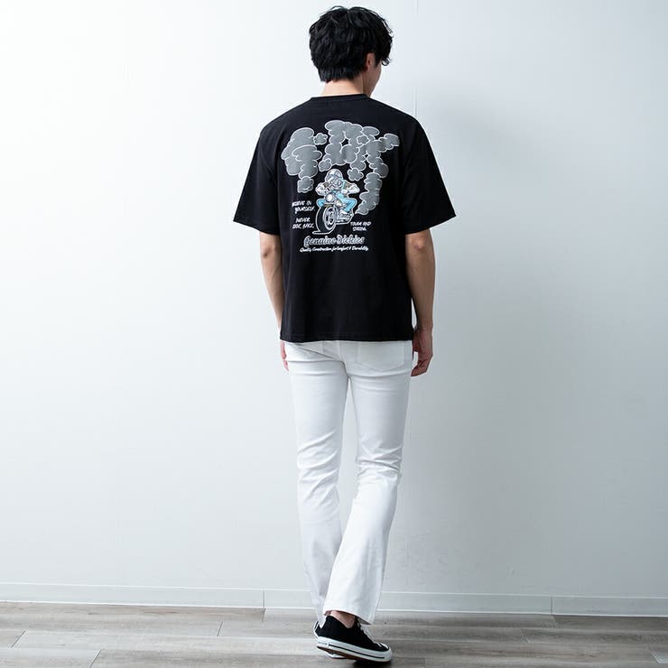 Tシャツ メンズ 半袖 GENUINE Dickies クルーネック ゆったり | GENELESS | 詳細画像18 