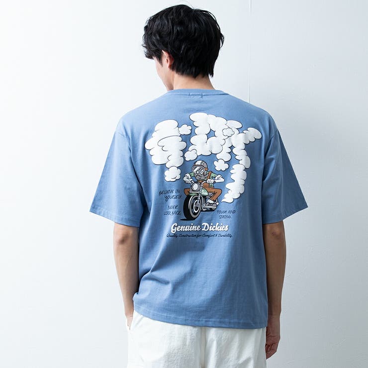 Tシャツ メンズ 半袖 GENUINE Dickies クルーネック ゆったり | GENELESS | 詳細画像20 