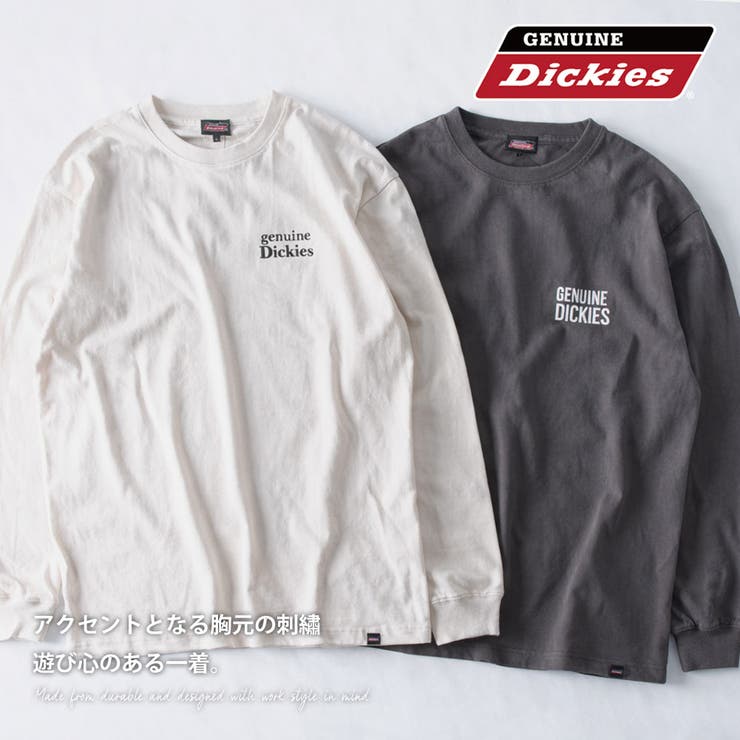 tシャツ メンズ 長袖 バックプリント ディッキーズ クルーネック | GENELESS | 詳細画像2 