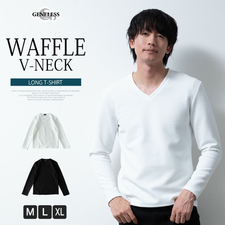 【  Jeans】ロゴ ワッフル 長袖 Tシャツ 国内発送 Calvin Klein Jeans】ロゴパッチ ワッフル長袖Tシャツ(送料込