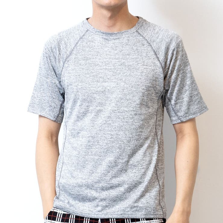 tシャツメンズ半袖ストレッチ半袖tシャツスポーツウェア夏スポーツtシャツクルーネックUネックラグランtシャツ全3色SP-022