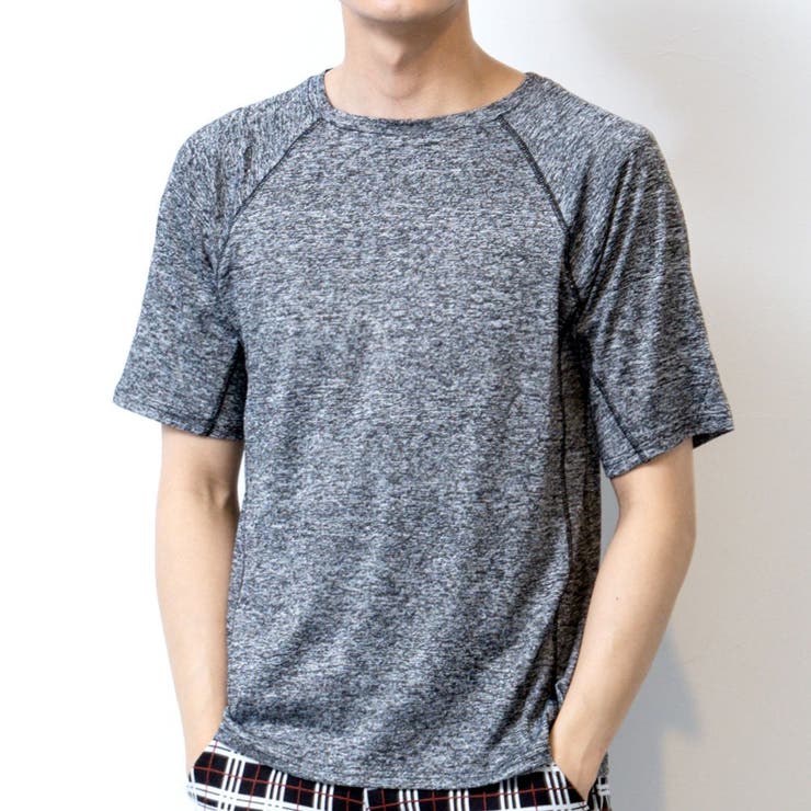 tシャツメンズ半袖ストレッチ半袖tシャツスポーツウェア夏スポーツtシャツクルーネックUネックラグランtシャツ全3色SP-022