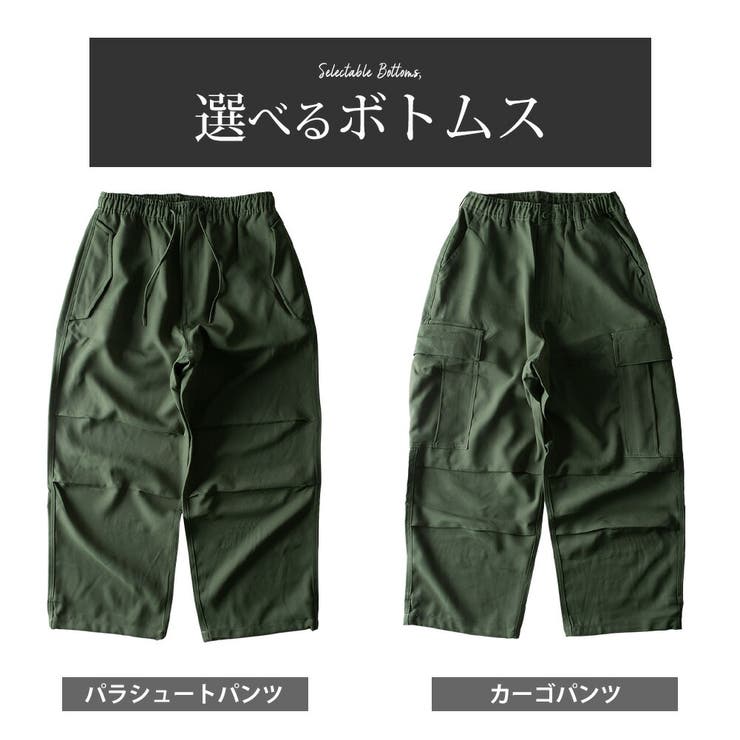 ワイドパンツ メンズ バルーンパンツ カーゴパンツ ワイド パンツ | GENELESS | 詳細画像5 