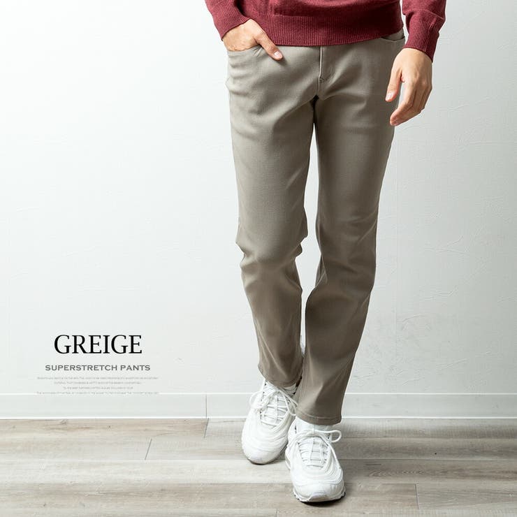 スキニーパンツ メンズ ハイテンション スーパーストレッチ スキニー パンツ [品番：HMLM0000826]｜GENELESS（ジェネレス）のメンズファッション通販｜SHOPLIST（ショップリスト）