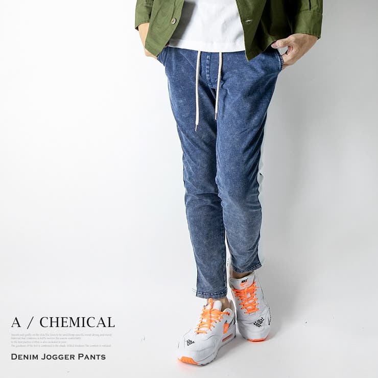 定価3万以上wjk 麻 デニム色 コート ln23v ジャージJersey ankoROCK ジャージ チェック柄ボリュームネックラインジャージ