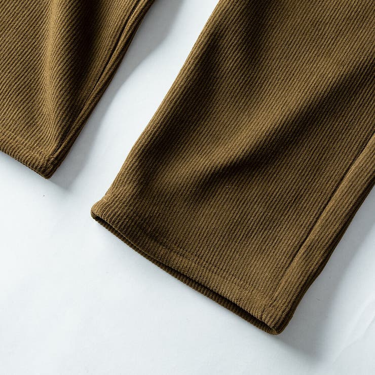 ワイドパンツ メンズ コーデュロイ 裏ボア 裏シャギー ベロア ズボン ワイド | GENELESS | 詳細画像46 