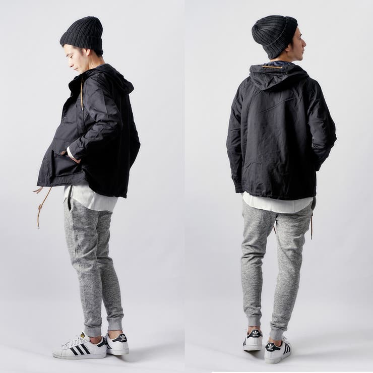 商品画像：ADRER（アドラー）の「synthetic leather mountain parker 4