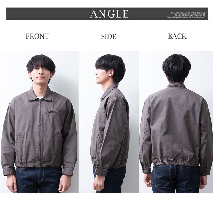 シャツジャケット メンズ アウター ドリズラージャケット ダック ジャケット | GENELESS | 詳細画像10 