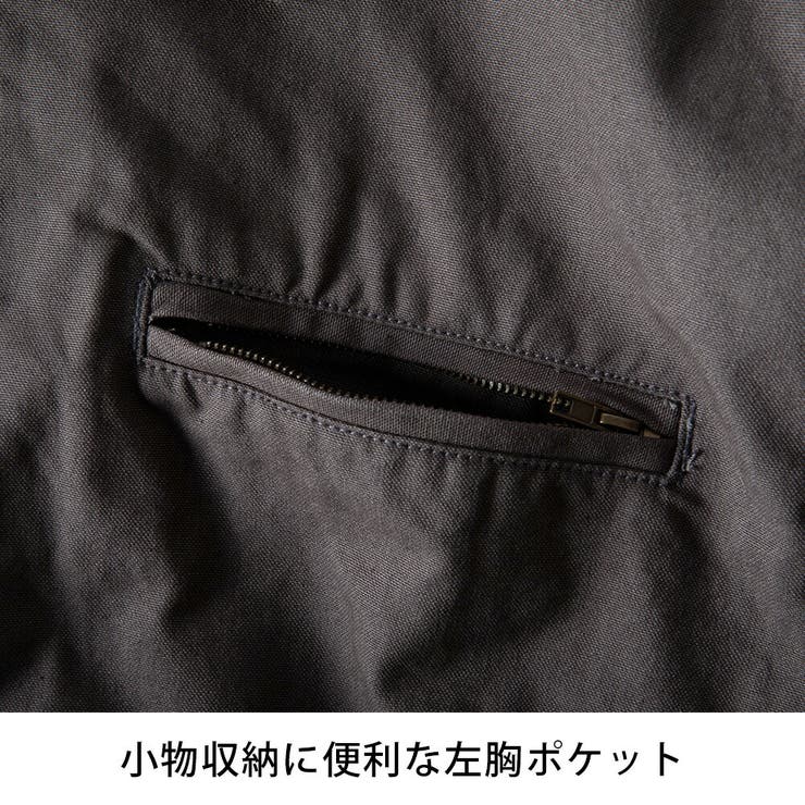 シャツジャケット メンズ アウター ドリズラージャケット ダック ジャケット | GENELESS | 詳細画像17 