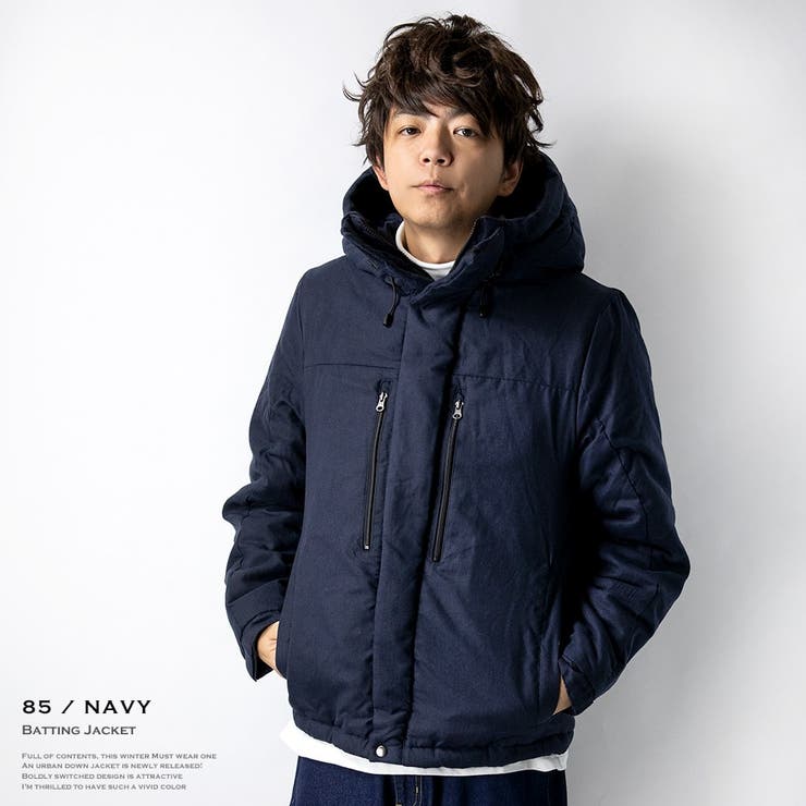 美品】UNIQLOユニクロ +J ダウンジャケット サイズXL ネイビー