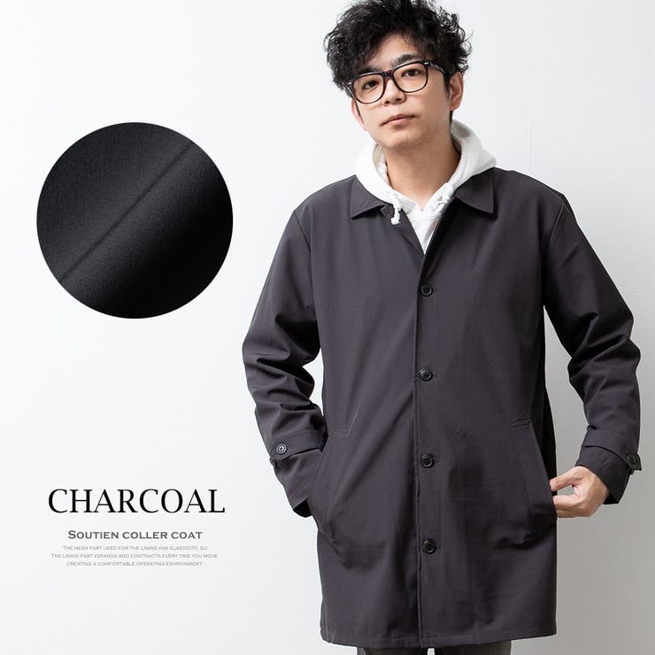 コート メンズ ステンカラー | GENELESS | 詳細画像7 