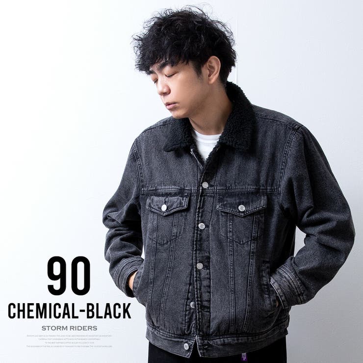 デニムジャケット メンズ 裏ボア ジージャン Gジャン デニム アウター | GENELESS | 詳細画像10 