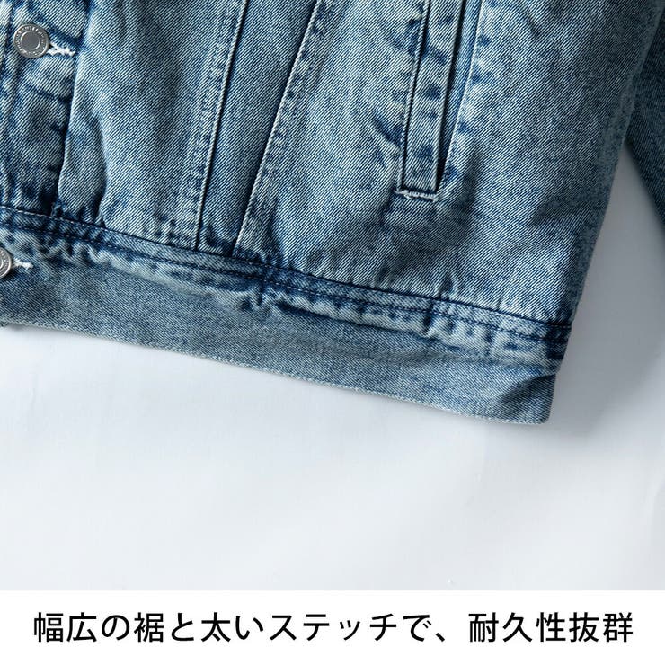 デニムジャケット メンズ 裏ボア ジージャン Gジャン デニム アウター | GENELESS | 詳細画像19 