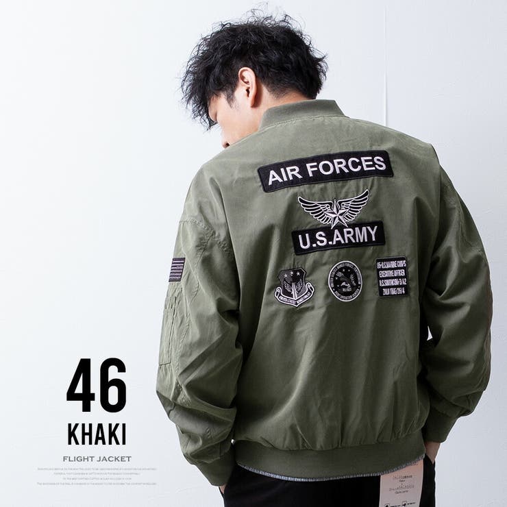 MA-1 メンズ アウター ワッペン ミリタリージャケット ma-1 | GENELESS | 詳細画像10 