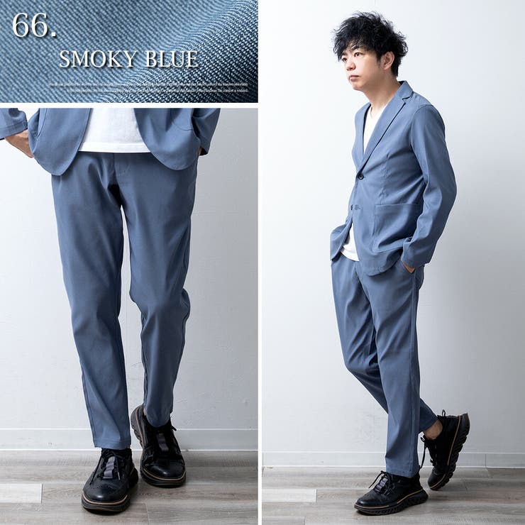 セットアップ メンズ テーラード ジャケット 洗えるスーツ 接触冷感 超伸縮 | GENELESS | 詳細画像28 