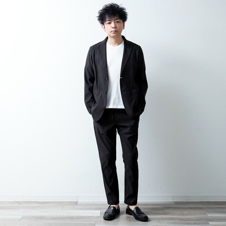 セットアップ メンズ テーラード ジャケット 洗えるスーツ 接触冷感 超伸縮 | GENELESS | 詳細画像32 