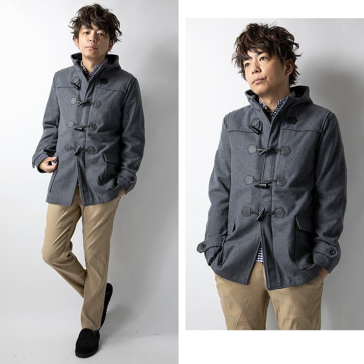 ダッフルコート メンズ ウール [品番：HMLM0000122]｜GENELESS（ジェネレス）のメンズファッション通販｜SHOPLIST（ショップリスト）