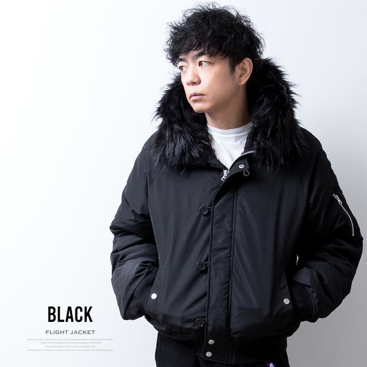 ミリタリージャケット メンズ N-2B ゆったり ミリタリー ジャケット | GENELESS | 詳細画像9 