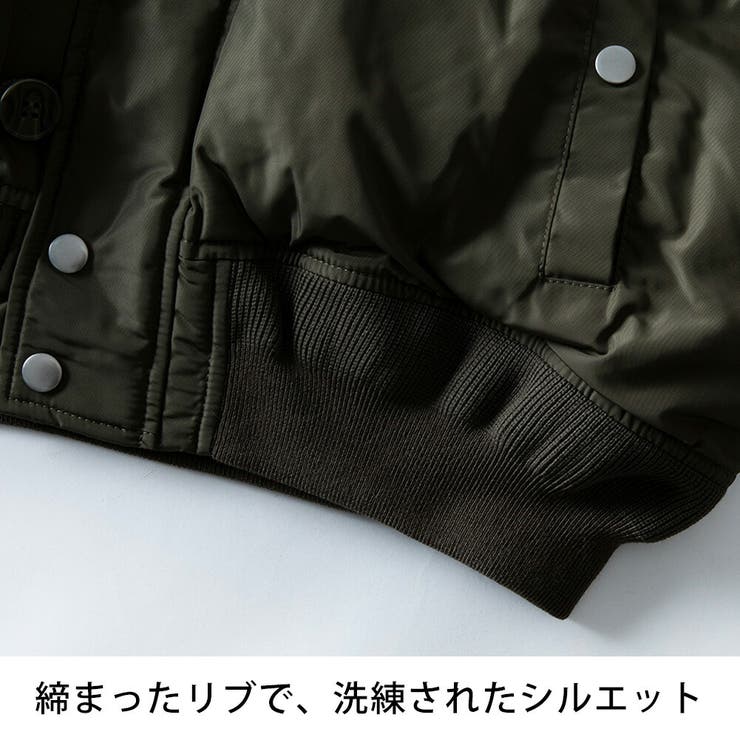 ミリタリージャケット メンズ N-2B ゆったり ミリタリー ジャケット | GENELESS | 詳細画像23 