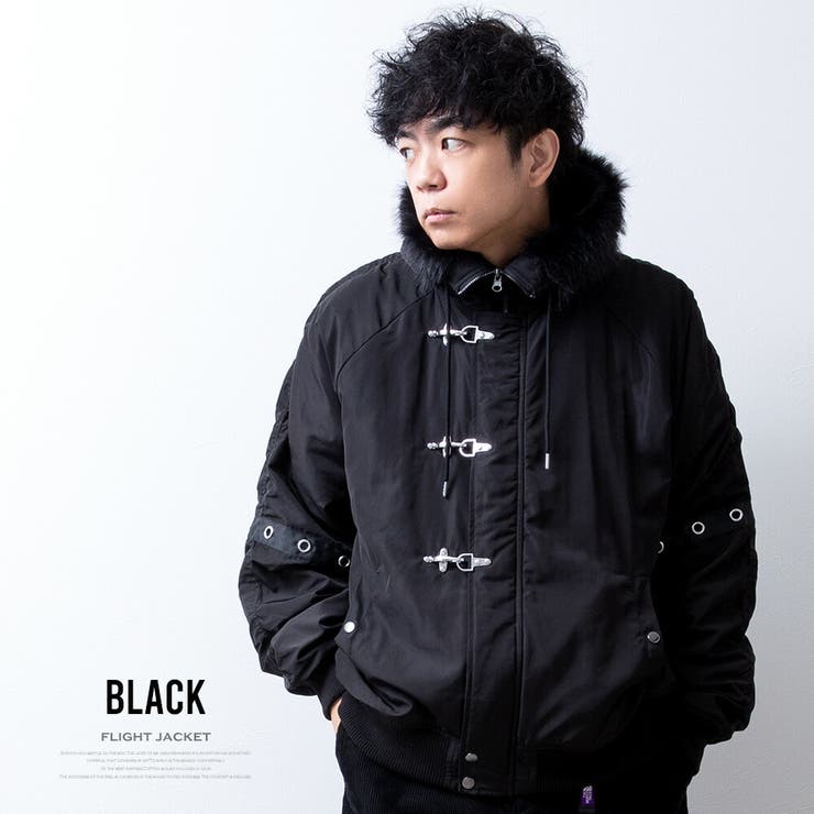 N2-B ミリタリージャケット メンズ ゆったり アイレットデザイン | GENELESS | 詳細画像10 