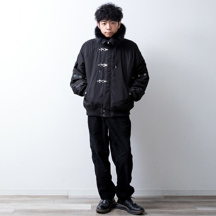 N2-B ミリタリージャケット メンズ ゆったり アイレットデザイン | GENELESS | 詳細画像11 