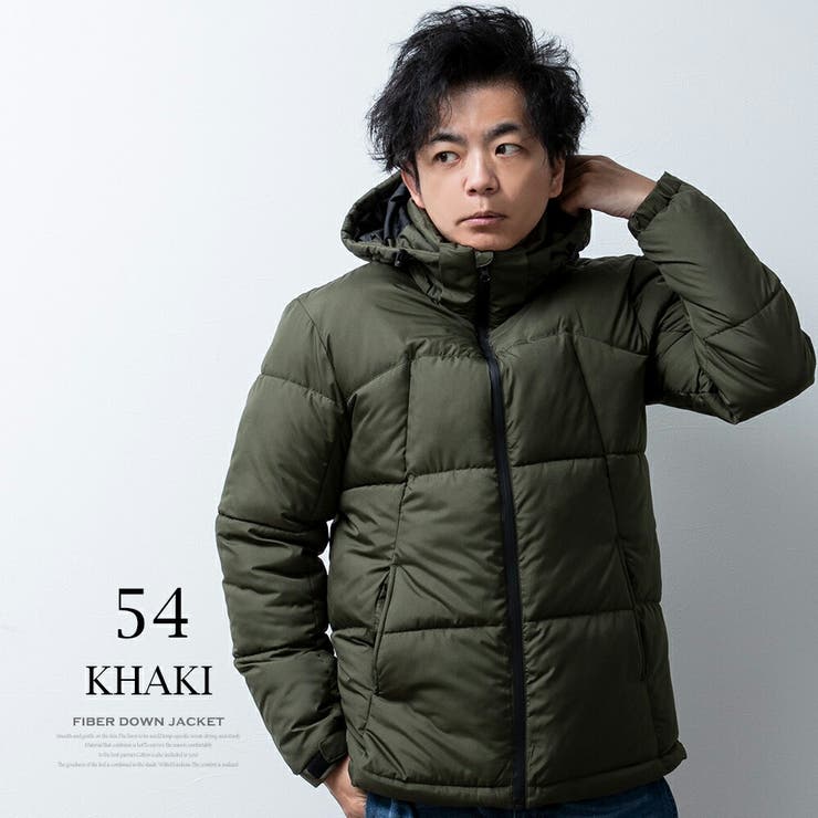 ファイバー ダウンジャケット メンズ 中綿 ジャケット アウター ジャンパー | GENELESS | 詳細画像19 