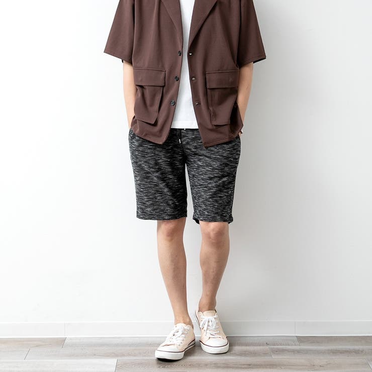 ハーフパンツ メンズ ショートパンツ[品番：HMLM0000416