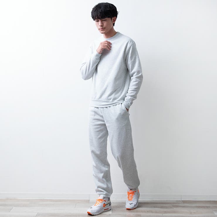 セットアップ メンズ スウェット トレーナー 裏起毛 暖かい 上下セット 秋冬 | GENELESS | 詳細画像9 