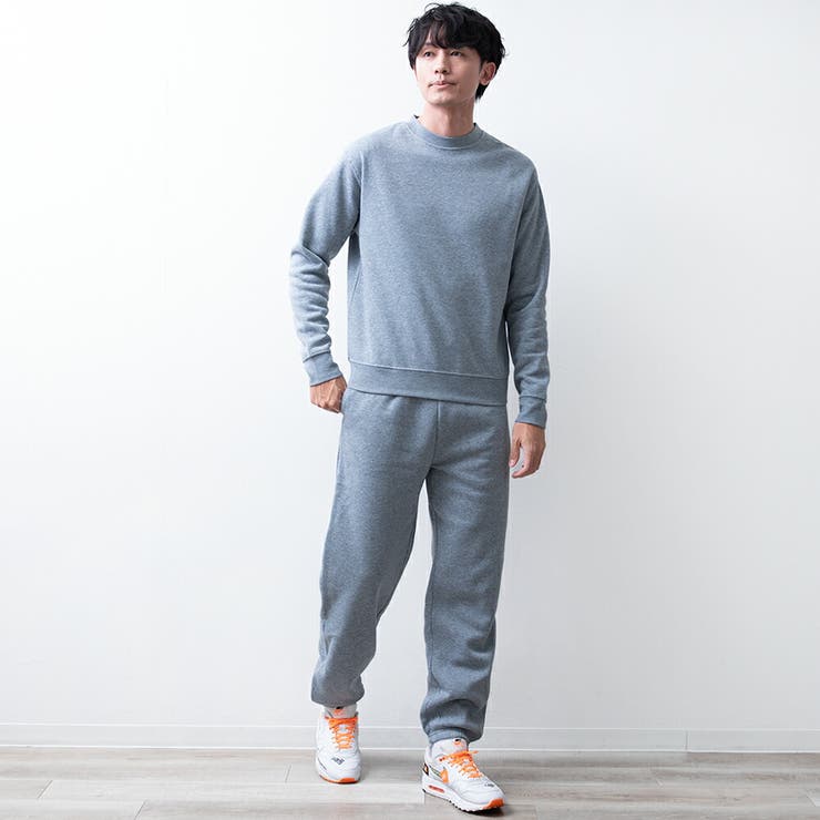 セットアップ メンズ スウェット トレーナー 裏起毛 暖かい 上下セット 秋冬 | GENELESS | 詳細画像11 