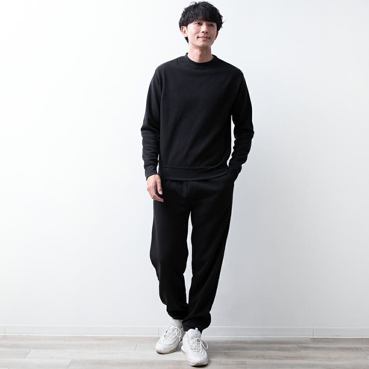 セットアップ メンズ スウェット トレーナー 裏起毛 暖かい 上下セット 秋冬 | GENELESS | 詳細画像15 