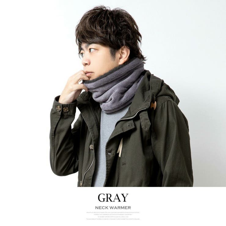 ネックウォーマー メンズ おしゃれ ボア 防寒 暖かい もこもこ スヌード | GENELESS | 詳細画像11 