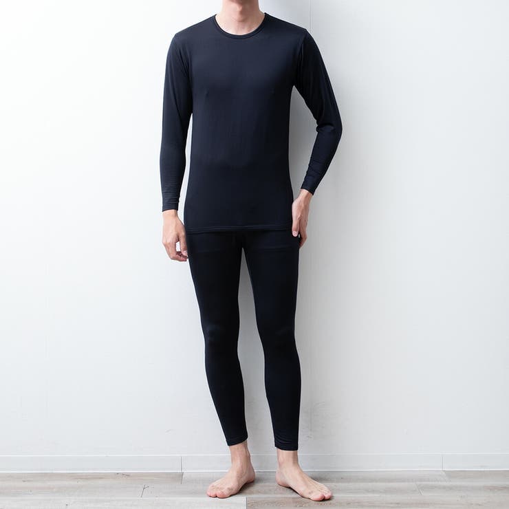 メンズ インナー レギンス スパッツ 暖かい 秋冬 裏起毛 ストレッチ 防寒 | GENELESS | 詳細画像13 