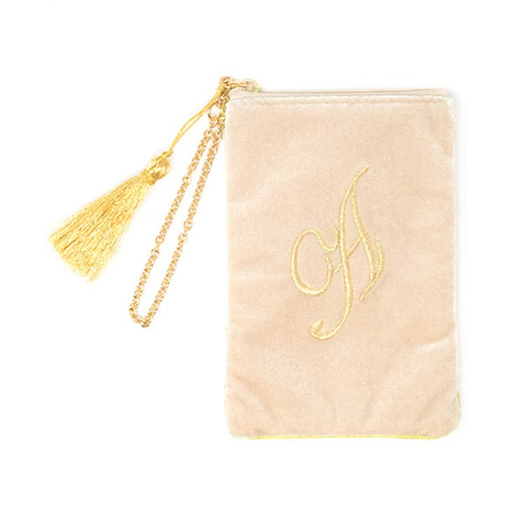 ポーチ イニシャルポーチ タッセル付き 品番 Zy Girl ガール のレディースファッション通販 Shoplist ショップリスト