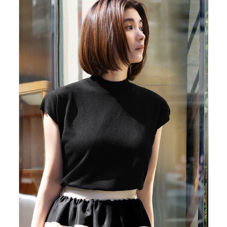 ブラック | トップス レディース ニット | GIRL