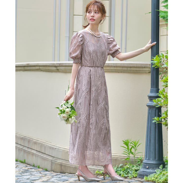 パーティードレス 結婚式 ワンピース[品番：ZY000003049]｜GIRL（ガール）のレディースファッション通販｜SHOPLIST（ショップリスト）