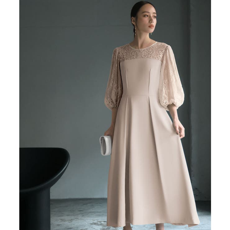 GIRL DRESS FOR NOW パーティードレス ロング 40代 結婚式 10代