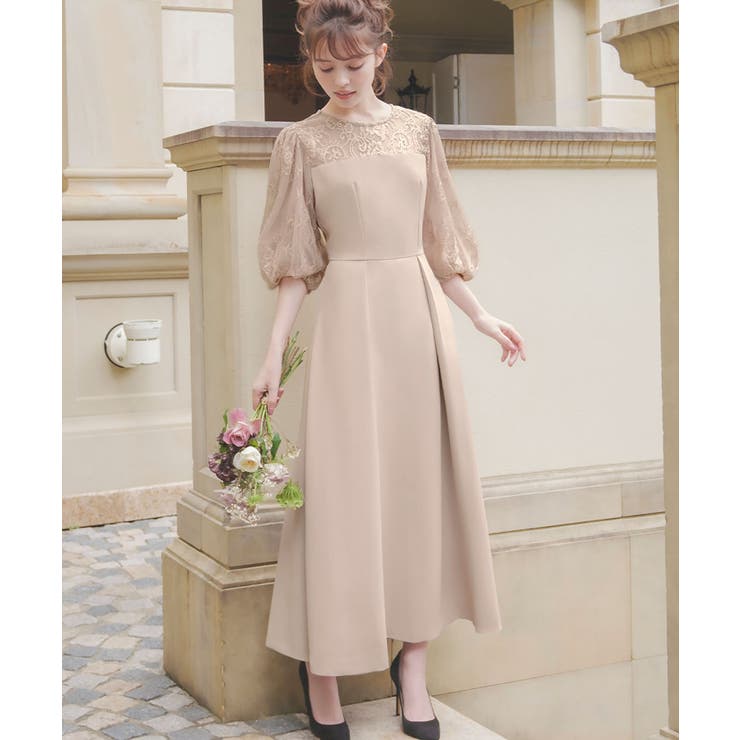 パーティードレス 結婚式 ワンピース[品番：ZY000003754]｜GIRL