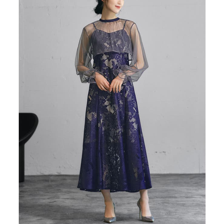 パーティードレス ロング 結婚式[品番：ZY000003918]｜GIRL