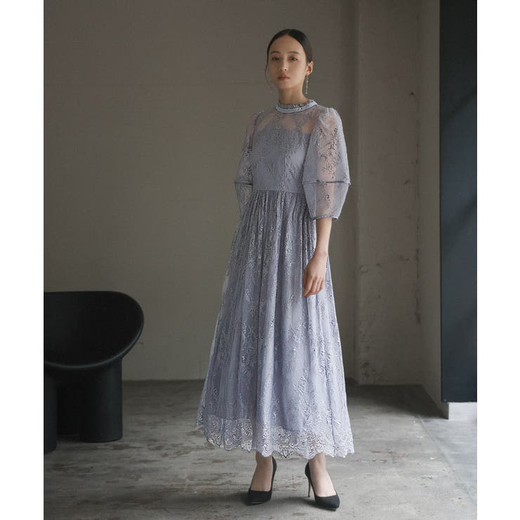 パーティドレス大きいサイズ(2XL) パーティードレス 大きいサイズ ロング[品番：ZY000003991