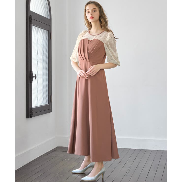 パーティードレス 結婚式 ワンピース[品番：ZY000004087]｜GIRL